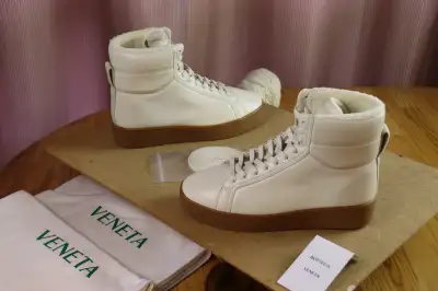These shoes are new and have been tried on. They were too small, this is the reason for selling. The...