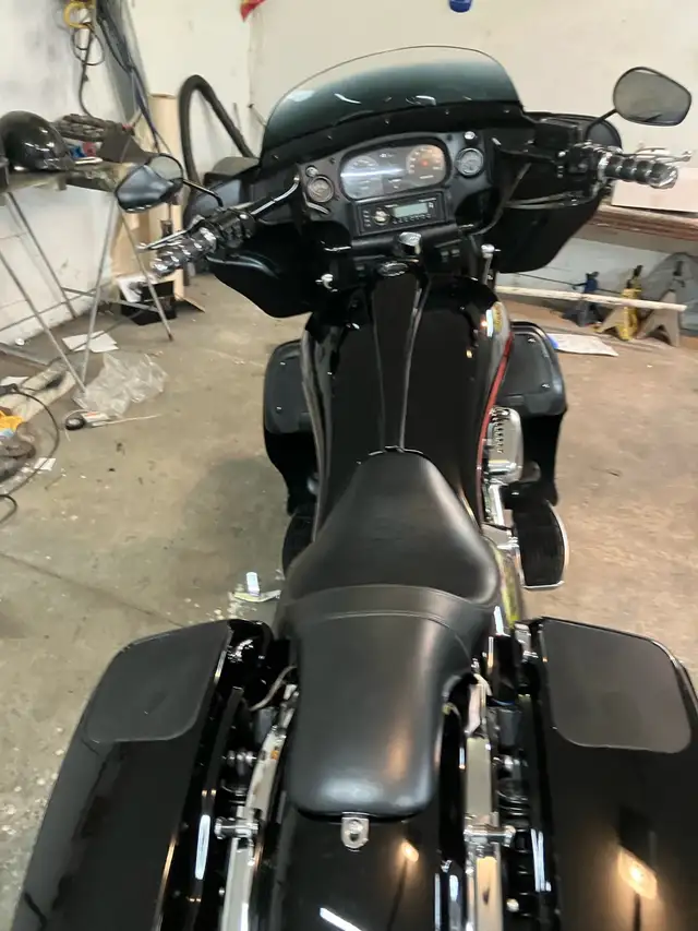 PRICE DROP.     Custom HarleyRod bagger all new parts in Touring in Winnipeg - Image 5