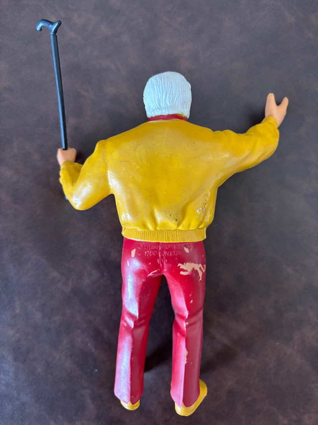 1986 LJN WWF WWE Classy Freddie Blassie With Original Cane  in Arts & Collectibles in City of Toronto - Image 2