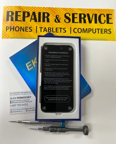 iPhone Screen Replacement by Certified Technician, View more