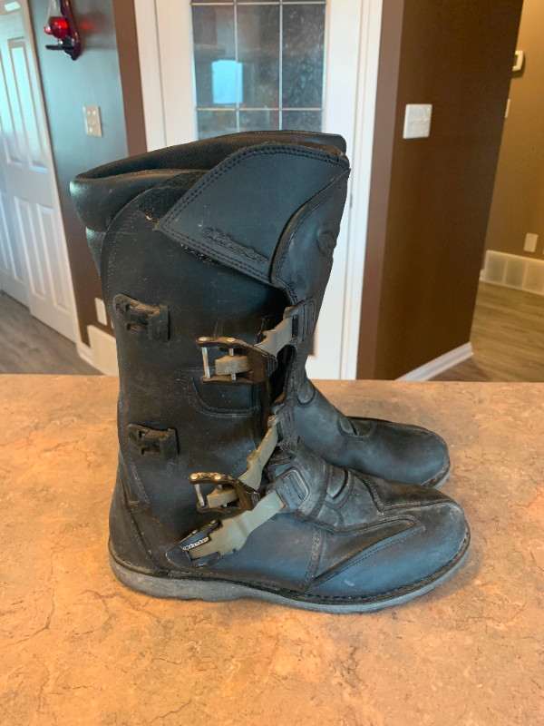 Alpinestars Scout Waterproof Motorcycle Boots (Size 12) | Motorcycle Parts  & Accessories | Strathcona County | Kijiji