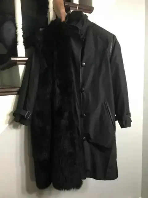 Pelisse de vison noir et manteau long in Women's - Tops & Outerwear in Québec City - Image 2