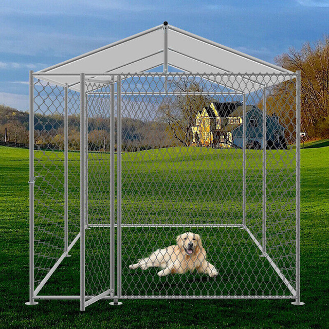 Galvanized Dog and Pet Kennel/ Cage / Enclosure (2 sizes avl) in Accessories in Hamilton - Image 2