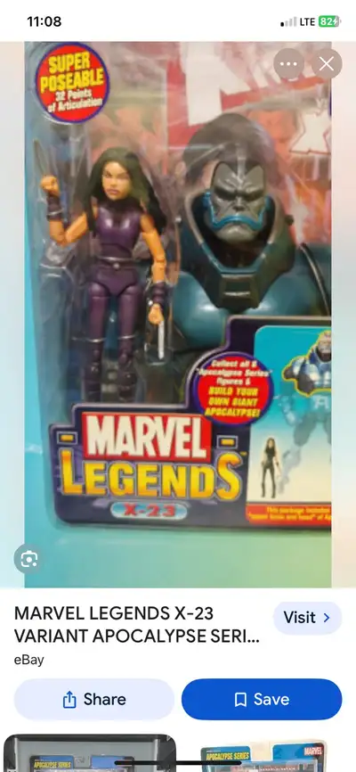 Toybiz Marvel Legends all variations Bald bishop Red iron fist White sasquatch X23 Bearded Maestro U...