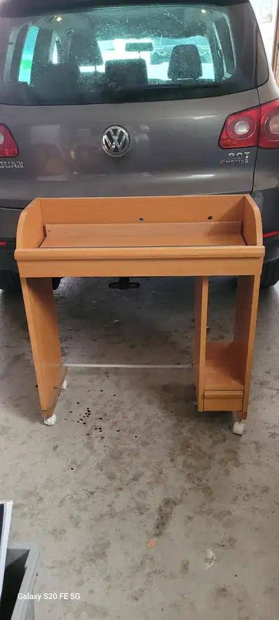 Wood desk, View more