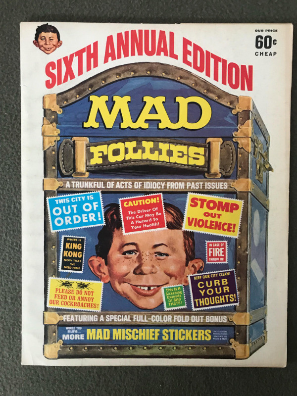 Mad Magazines Annuals & Specials 1960s/70s (10 magazines) in Magazines in Bedford