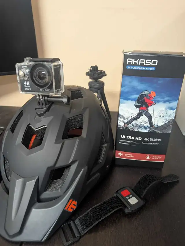 Akaso EK7000 4K WiFi Action Camera  in Cameras & Camcorders in City of Toronto - Image 4