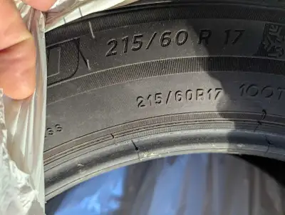 New Michelin Xi3 ice winter tires only used for 3 months had a suv and got a truck they don't come w...