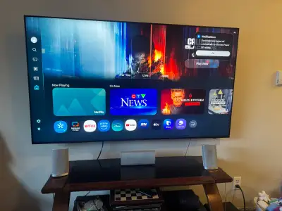 Samsung 65” tv QN65QN92faf, View more