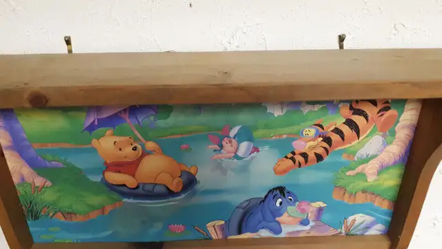 Wooden Shelf Winnie The Pooh in Home Décor & Accents in Peterborough - Image 3