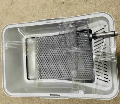 cat litter box never used , View more