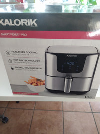 Kalorik Stainless Steel Digital Air Fryer Pro FT 44844 BK, 3.5 Q