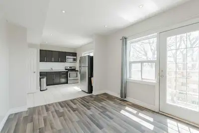 Gorgeous one bedroom apartment features large windows, large living area lareg bedroom and stainless...