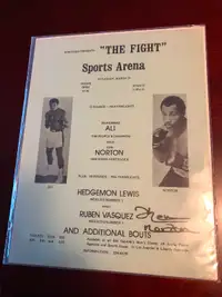 Ken Norton Vs. Ali  "The Fight" Boxing