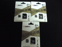64GB Micro SD Memory Cards - Brand New
