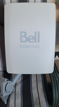 Bell 5 G internet satellite dish