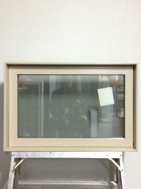9815BP Fenêtre Battant PVC Cachemires 1 sect 1 ouvr 36 x 24