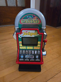 Jackpot Casino 6-in-1 slot machine toy game
