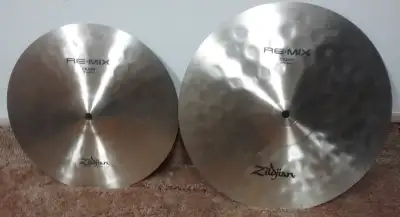 Rare Zildjian Remix cymbals., View more