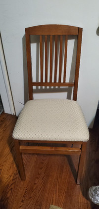 Folding dining chair 1 only