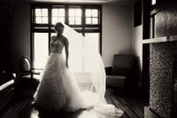 Allure Bridal gown including long veil *price reduced *!!