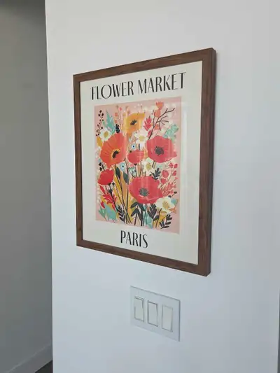 Flower Market Paris Wall Art, View more