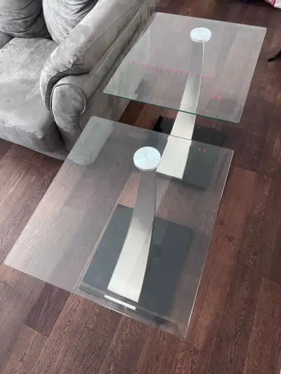 Glass Side Table, View more
