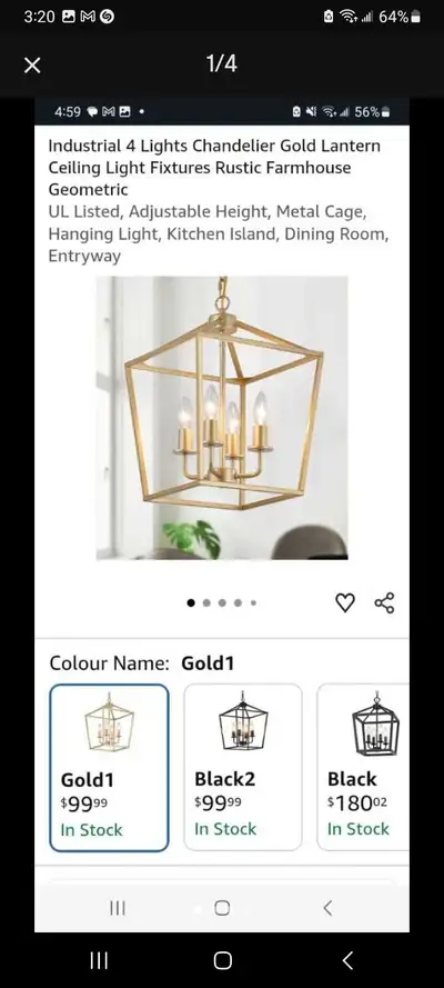 Chandelier, View more