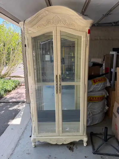 Beautiful Display Cainet with glass shelves, View more
