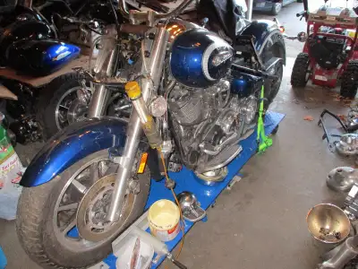I'm parting out a 2010 Yamaha Roadstar. The motor and transmission are sold already. The bike itself...