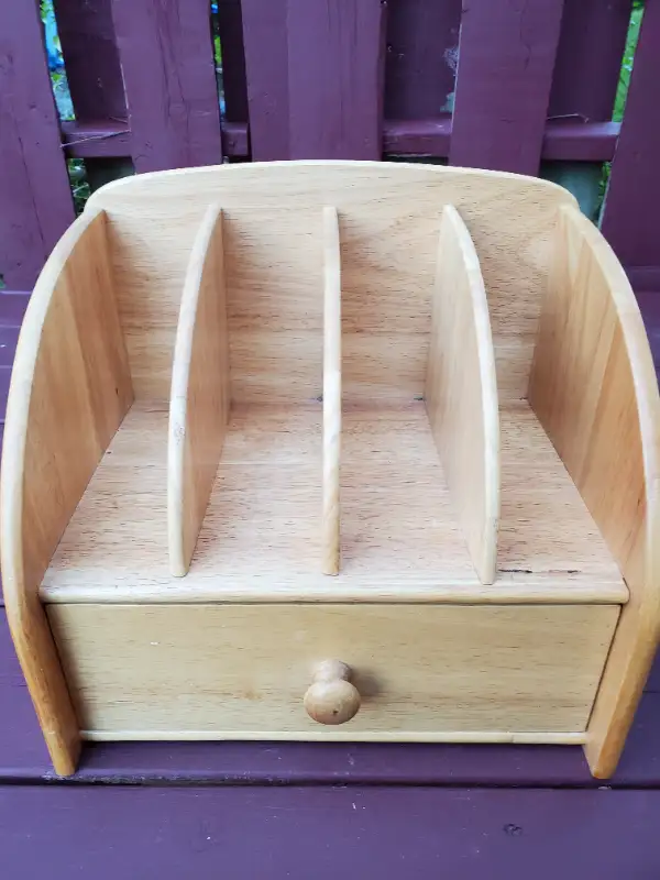 Wooden desktop drawer organizer storage natural color628647447779851210