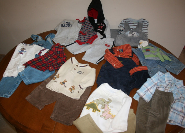 Boys 6-9-12 Month Clothes $5.00 for 8 sets in Clothing - 6-9 Months in Windsor Region