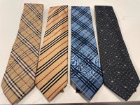 Burberry Men’s Silk Ties - Vintage