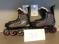 Bauer XR1 Roller Hockey Skates- Junior size 4E