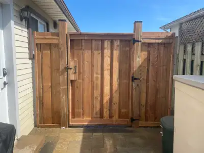 Fence and deck service available, I do everything from post replacement, hole digging, deck footings...