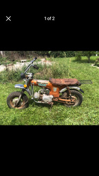Wanted Honda minibike or small dirt bike.50-90cc