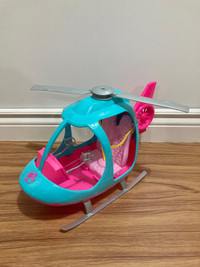 Barbie doll helicopter