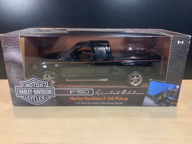 Ford Harley Davidson F-150 pickup 1999 Ertl 1:18 dans Jouets et jeux  à Laval/Rive Nord