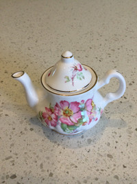 Miniature Teapot, Bone China, Made In England