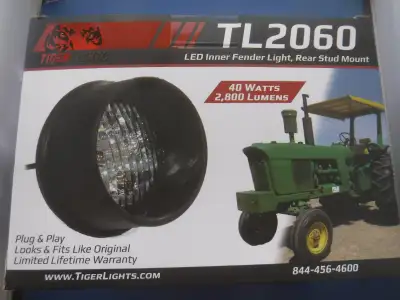 High Quality John Deere/CaseIH/Allis Chalmers LED Inner Fender Light TL2060 40W 2800 Lumens. Made By...