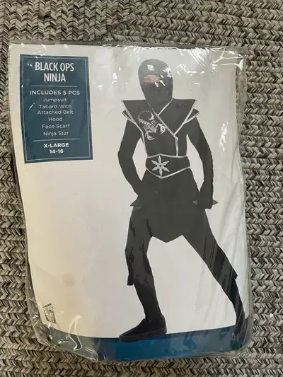 boys xl ninja Halloween costume, View more