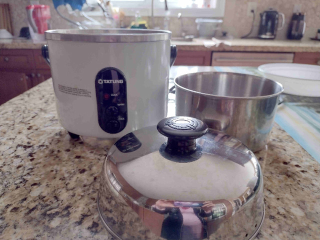 TATUNG Mini Rice Cooker, Steamer and Warmer, 3-Cup TAC-3A in Microwaves & Cookers in Markham / York Region