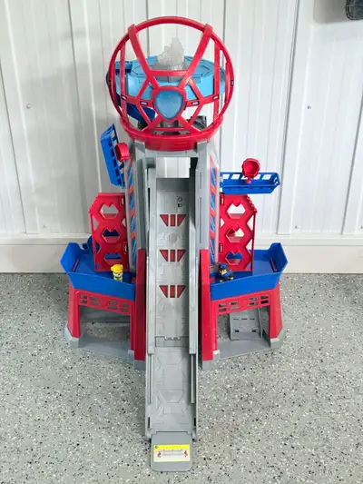 Paw Patrol Lookout Tower Playset + 2 Figurines – Good Condition, View more