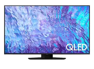 Samsung 65” Q80C QLED 4K UHD Smart TV -TV HAS LINE- NO TAX SALE, View more