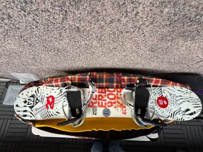 Snowboard and Boots, View more