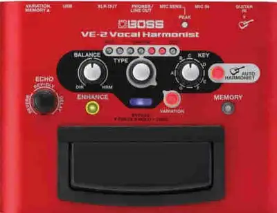Boss VE-2 Vocal Harmonist, View more