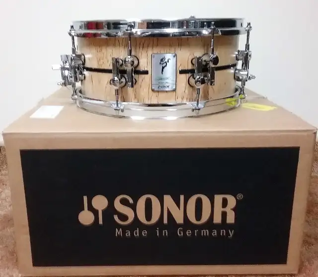 13" Sonor Benny Greb V1 signature snare. New condition. in Drums & Percussion in St. Catharines - Image 5