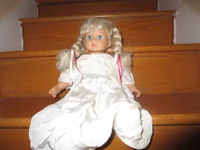 poupée antique VINTAGE ouvre et ferme les yeux ! A-1 propre wow!, View more