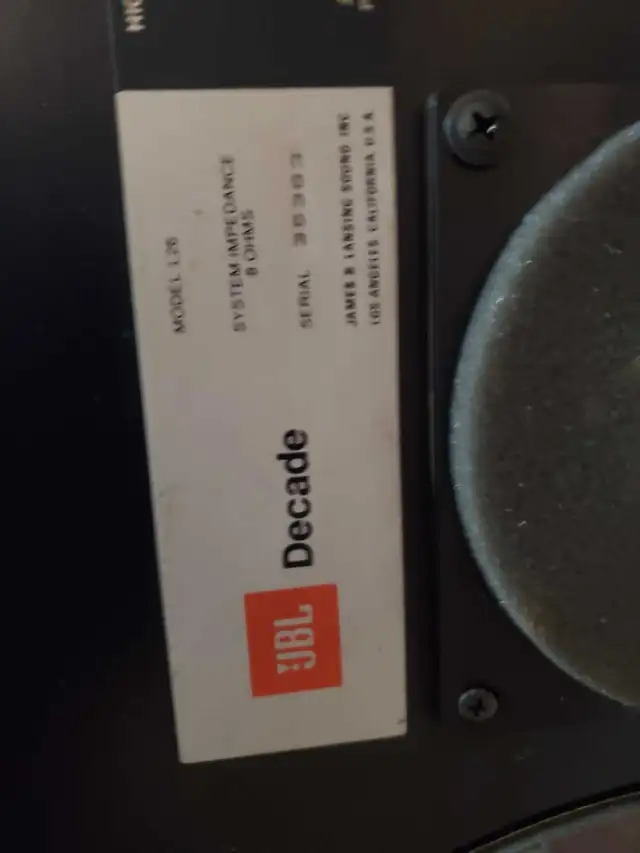 JBL L26 Decade Speakers *read description* in Speakers in Mississauga / Peel Region - Image 8