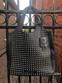 Burberry Brit Studded Handbag 